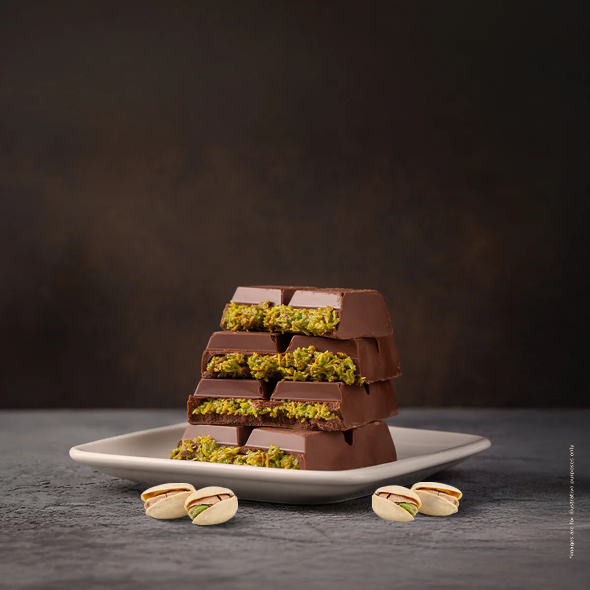 Cocoa Melts Pistachio Bar